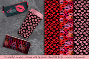 Lips lipstick kisses set, a Pattern Graphic by Live line (Thumbnail 5 of 6)