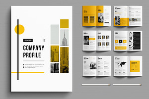 Business Company Profile Brochure, a Brochure Template by MightyDesign