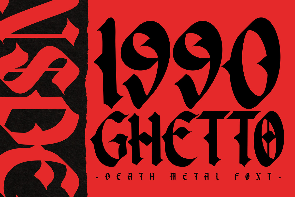 Sofers Vintage Blackletter Font, a Blackletter Font by dansdesign (Photo 5 of 11)