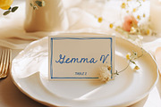 Bois de Jasmin Wedding Font Duo, a Script Font by Calamar Studio (Thumbnail 10 of 18)