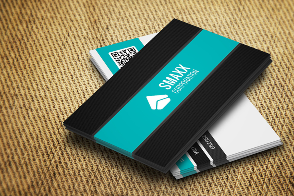 Modern Corporate Business Card CM003, a Business Card Template by annozio (Photo 3 of 4)