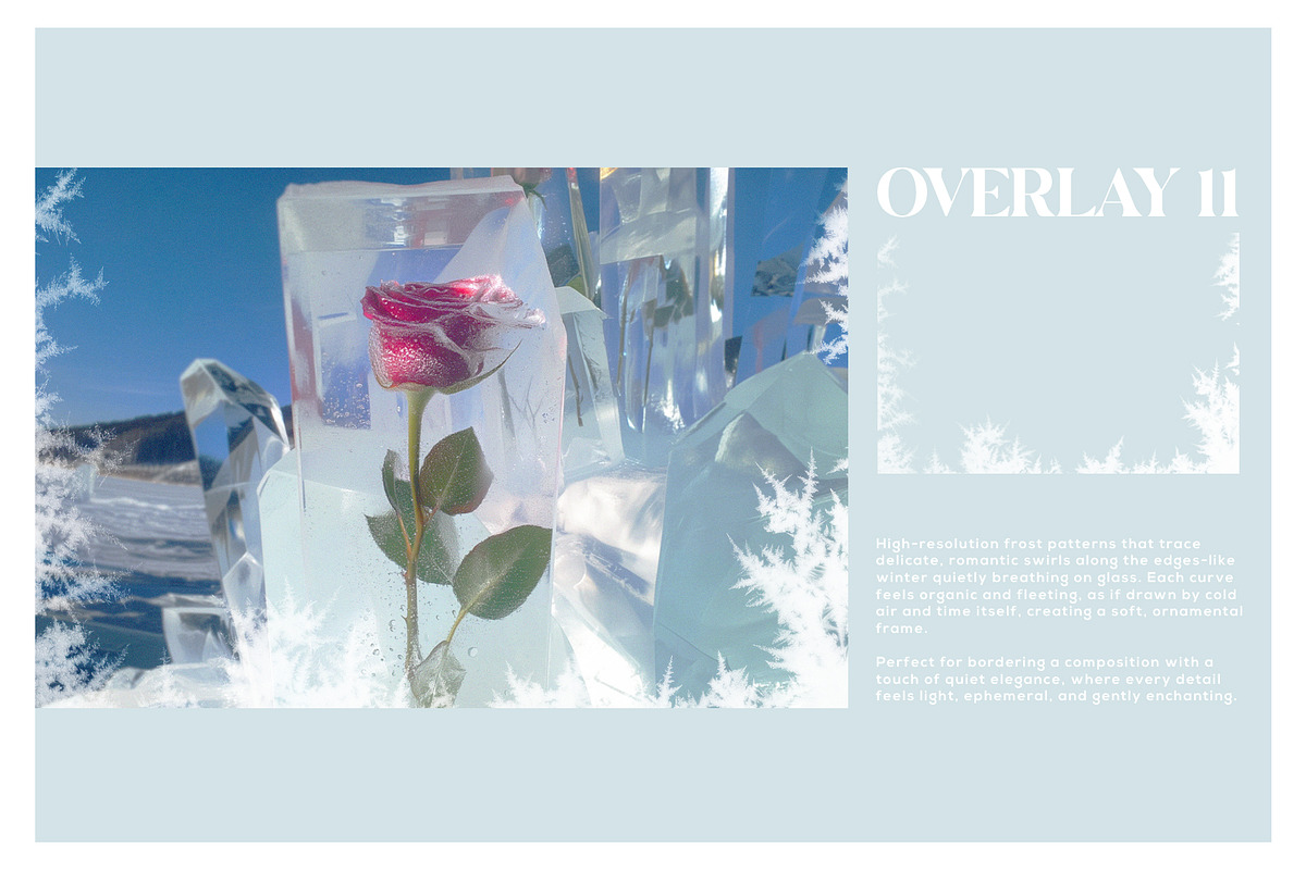 Ice Frost Overlays, a Texture Graphic by Kaleriia (Photo 12 of 17)