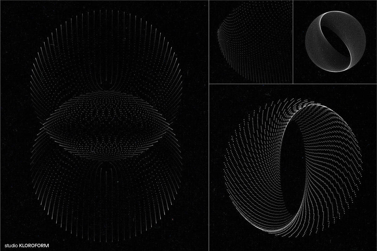 SPACE 6 - 55 dotted line objects, an Object Graphic by kloroform (Photo 16 of 20)
