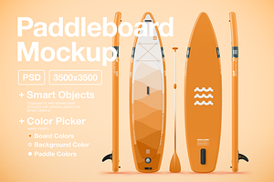 Paddleboard Mockup