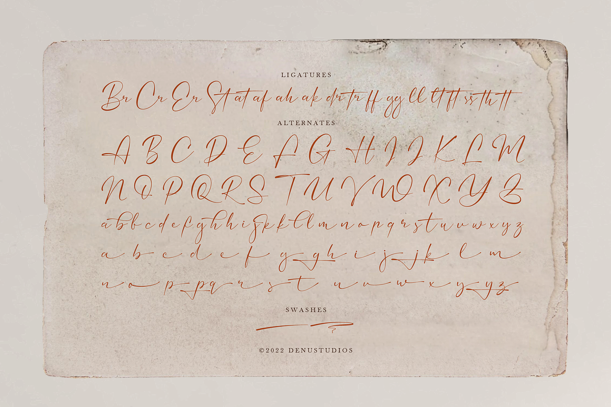 Veloncy Claus | Classic Signature, a Script Font by Denustudios (Photo 11 of 12)