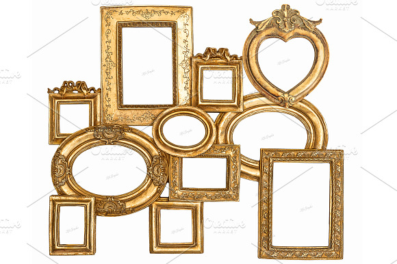 Baroque golden framework preview 2