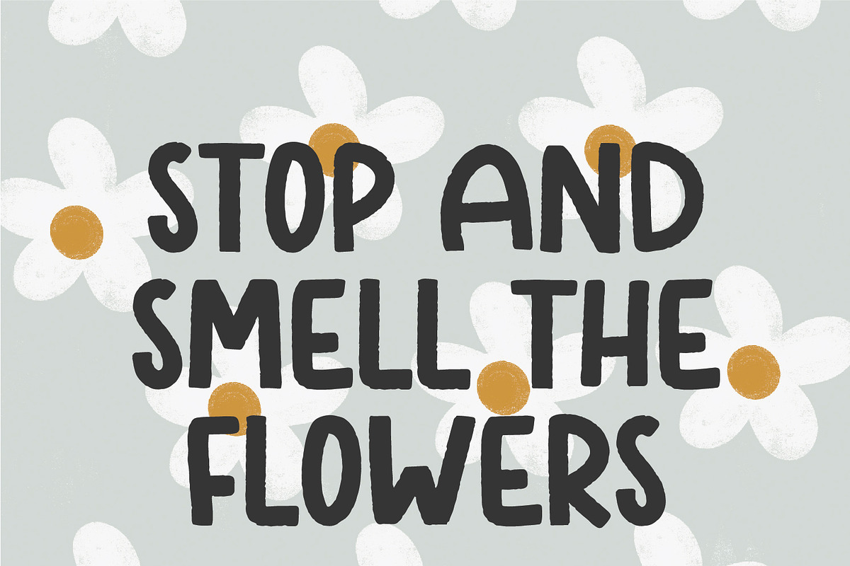 Iced Coffee Hand-lettered Font Duo, a Font by Forth and Wild (Photo 8 of 8)