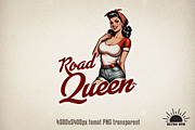 Retro Pin-Up Sublimation Bundle, an Object Graphic by GlitterCraft (Thumbnail 4 of 20)