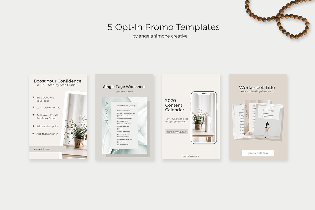 Pinterest Content Marketing Template, a Social Media Template by angela simone creative (Photo 13 of 22)