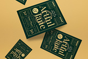 Green Anniversary Invitation, a Card Template by graphicook (Thumbnail 3 of 3)