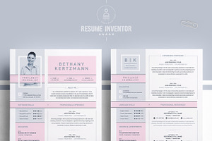 Cool & Creative CV / Resume Design