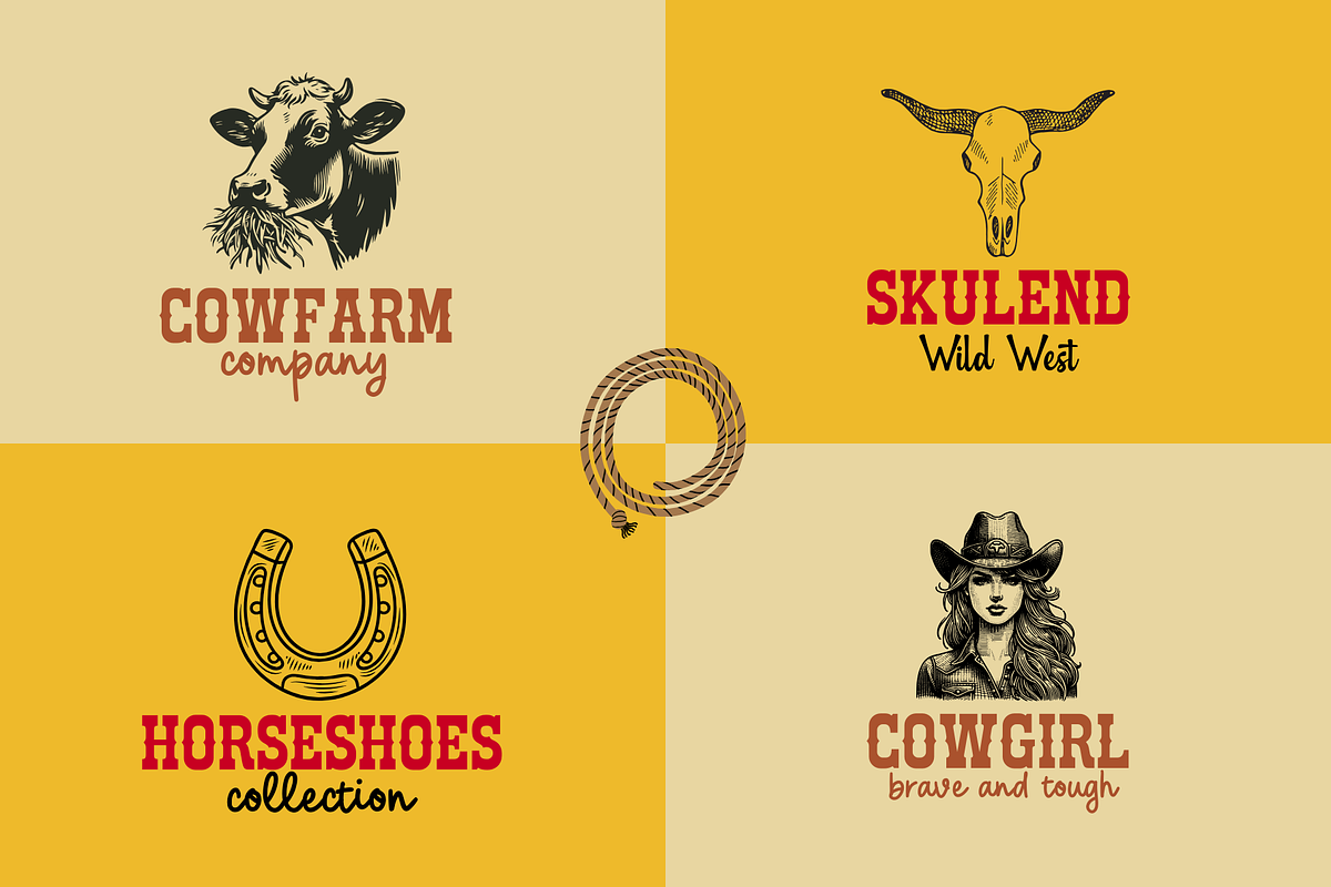 Cowboy Outlaw Font Free Download - Display Fonts Preview 2026