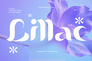 Lillac - A Elegant Beauty Typeface, a Serif Font by delipensil (Thumbnail 2 of 10)