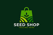 Seed Shop Plant Agriculture Logo, a Branding & Logo Template by Signatoro (Thumbnail 2 of 3)