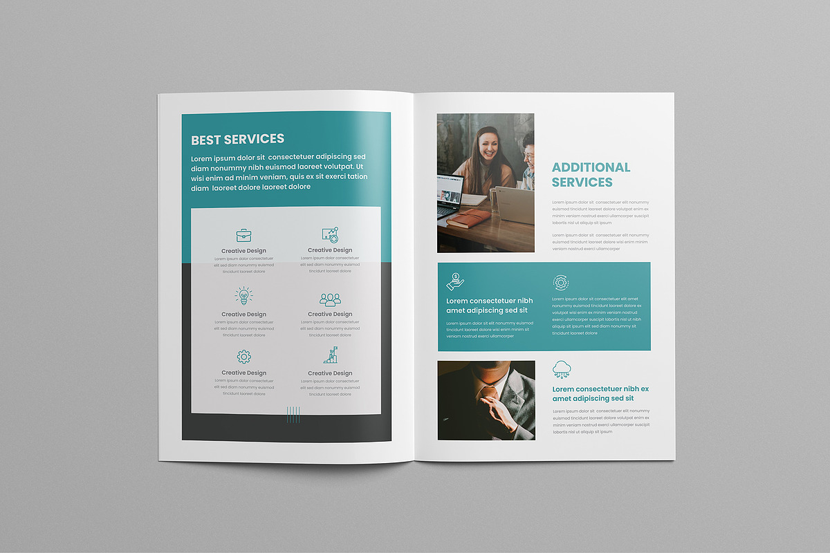 Brochure | InDesign, a Brochure Template by Pixelpick (Photo 5 of 9)