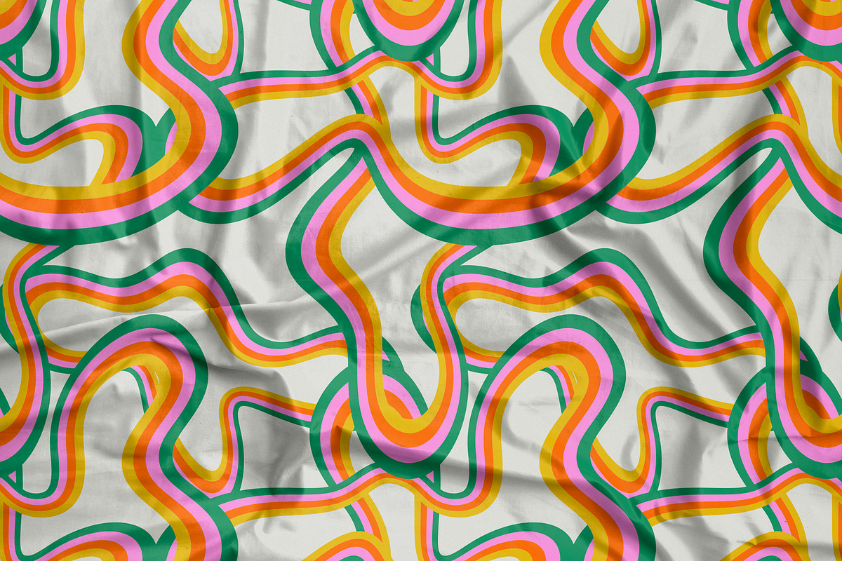 Retro Pattern Set, a Pattern Graphic by Dedraw Studio (Photo 11 of 13)