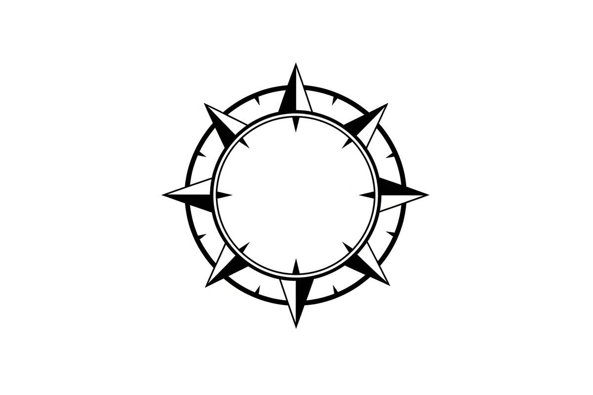 Vintage Compass Rose SVG Bundle, an Illustration by yasushie (Photo 14 of 29)