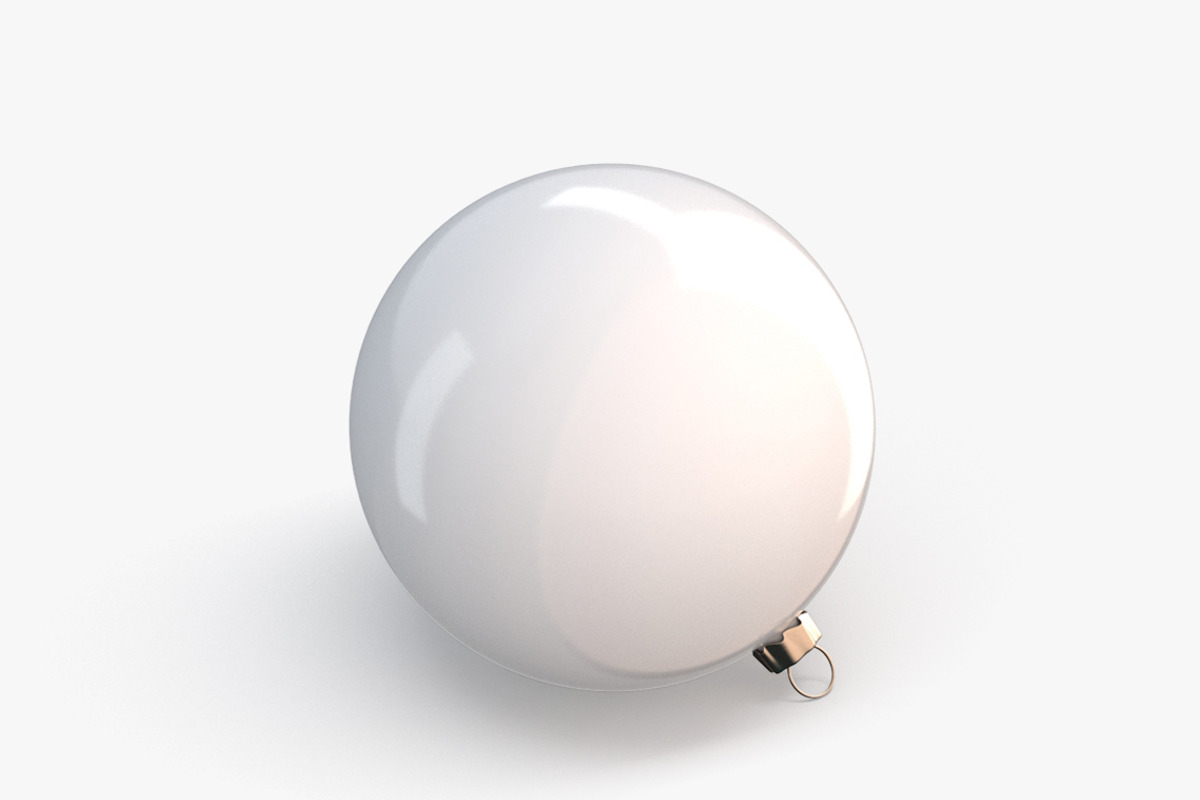 Plastic Christmas Ball 3D Model, an Object 3D Model by rebrandy (Photo 3 of 9)