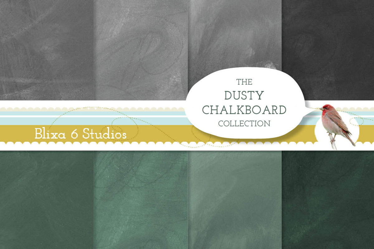 Dusty Chalkboard Background Textures