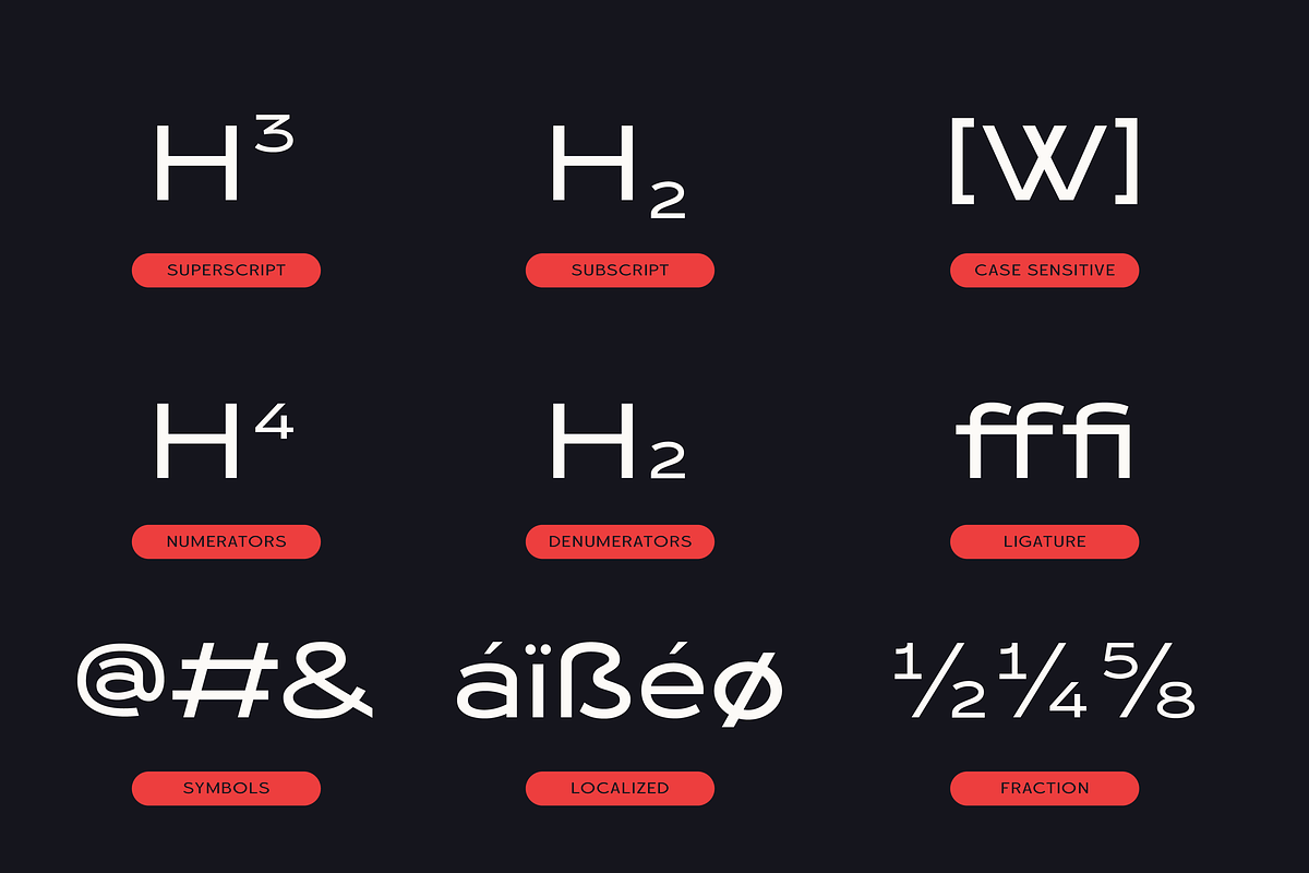 HN Revline, a Sans Serif Font by Hora Nocte (Photo 9 of 12)