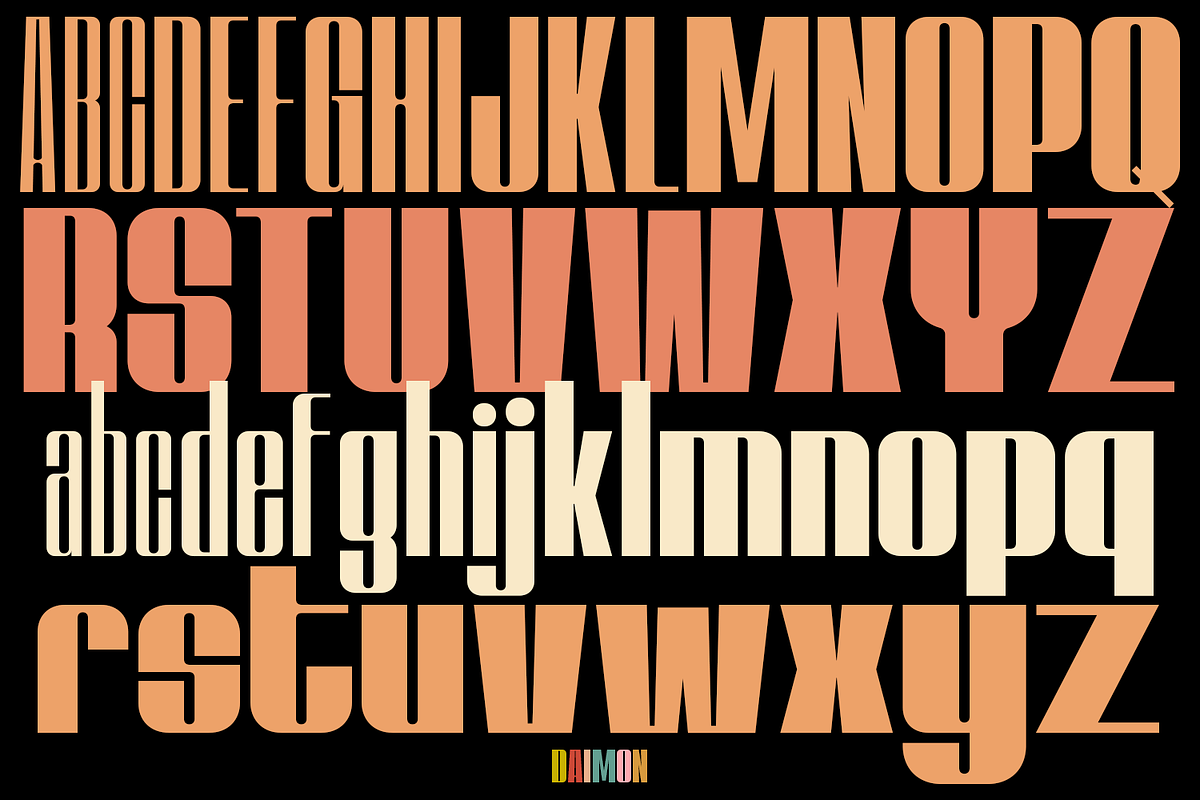Daimon Font, a Sans Serif Font by TypeClassHeroes (Photo 4 of 9)