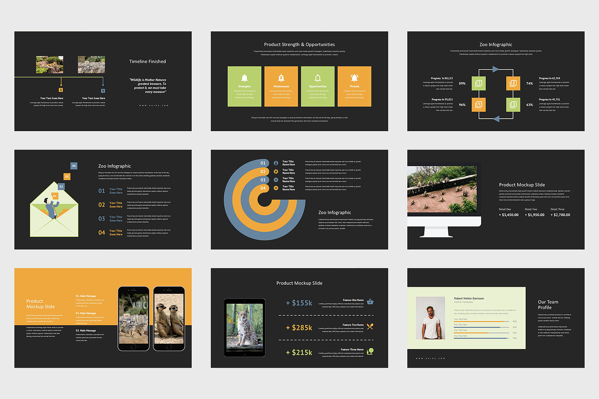 Ugira : Wildlife Care Google Slides, a Presentation Template by Punkl Camp (Photo 8 of 9)