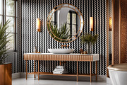 Geometric Trails, a Wallpaper Graphic by MalyskaStudio (Thumbnail 2 of 11)