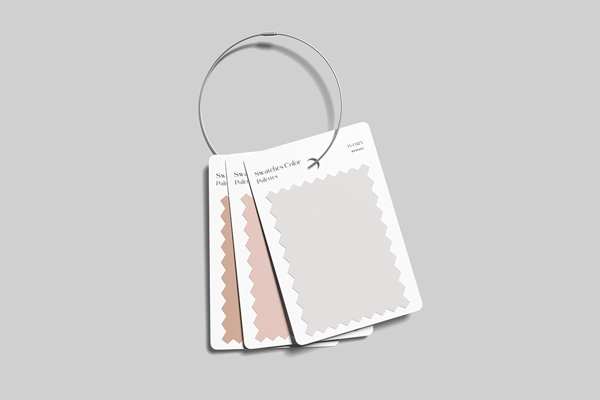 Swatches Color Palette Mockup, an Advertising Mockup by swsi-studio (Photo 3 of 5)