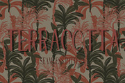 Tropicals Botanicals Palms pattern, a Pattern Graphic by Cotton Melon pattern Shop (Thumbnail 1 of 7)