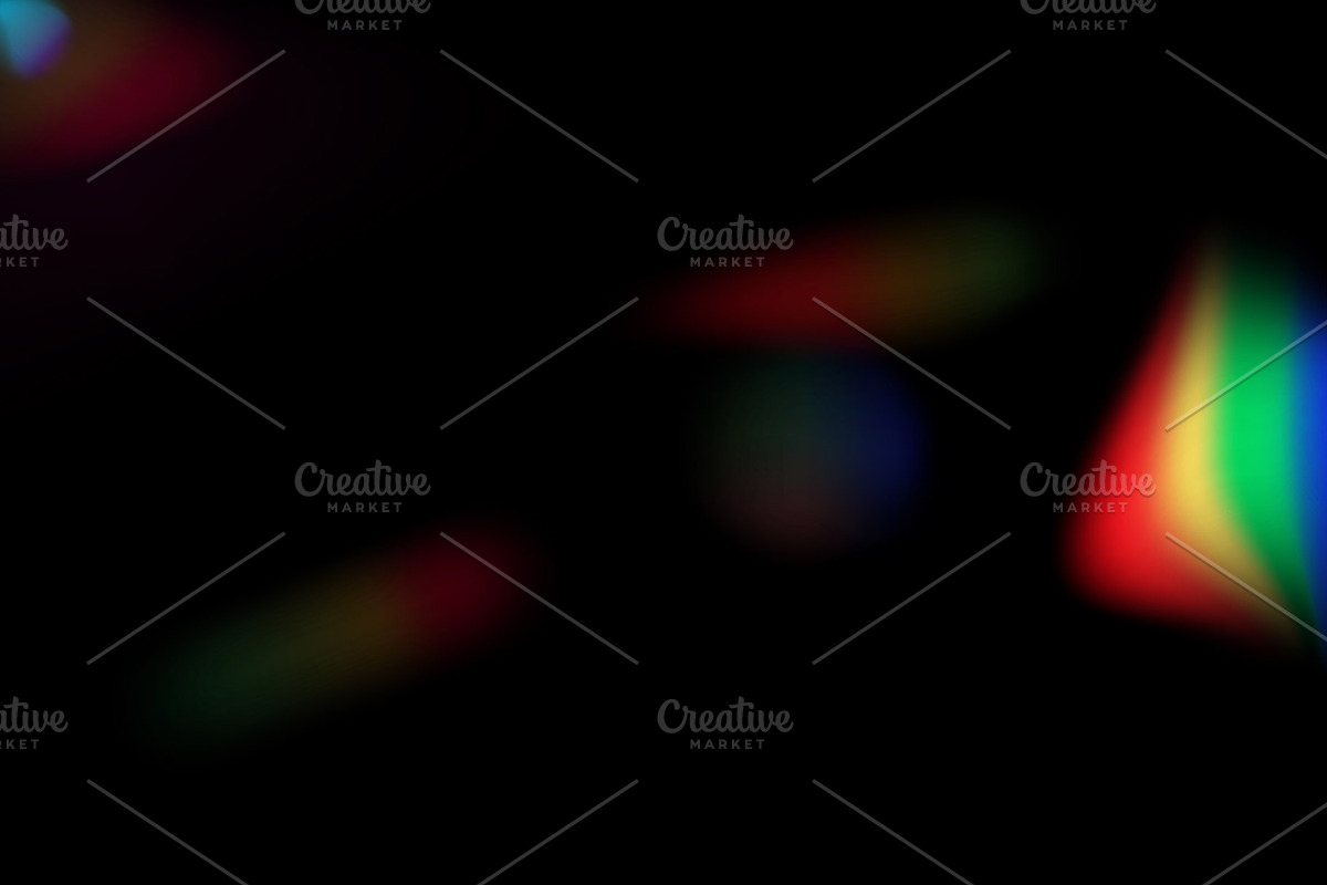 50 Crestal Rainbow Light Overlay Set, a Texture Graphic by MRI STUDIO (Photo 12 of 17)