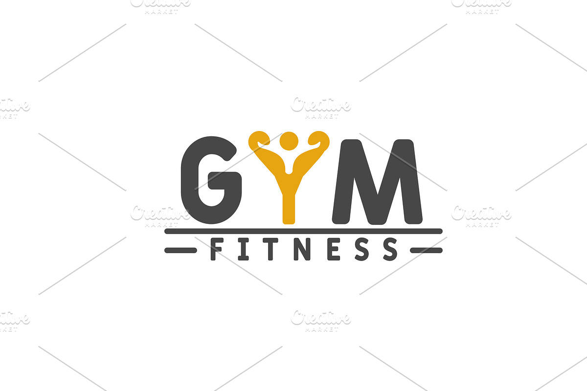 Letter Y Gym Logo Design Template, a Branding & Logo Template by Morvana Crew