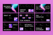 Black Modern Business Proposal PPT, a Presentation Template by graphicook (Thumbnail 4 of 4)