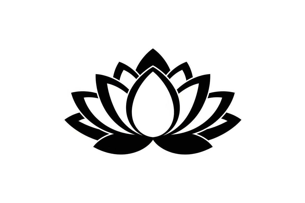 Lotus Flower Vector Icon Bundle, an Illustration by yasushie (Photo 39 of 51)