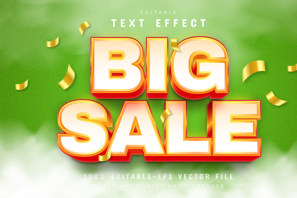 3D Text Effects Collection Vol 24, a Graphic by Aglonemadesign (Photo 7 of 9)