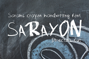 Sarayon, a Font by ateliervonau