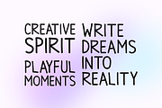 Brilliant Performer Typeface, a Handwritten Font by Seemly Fonts (Thumbnail 2 of 6)