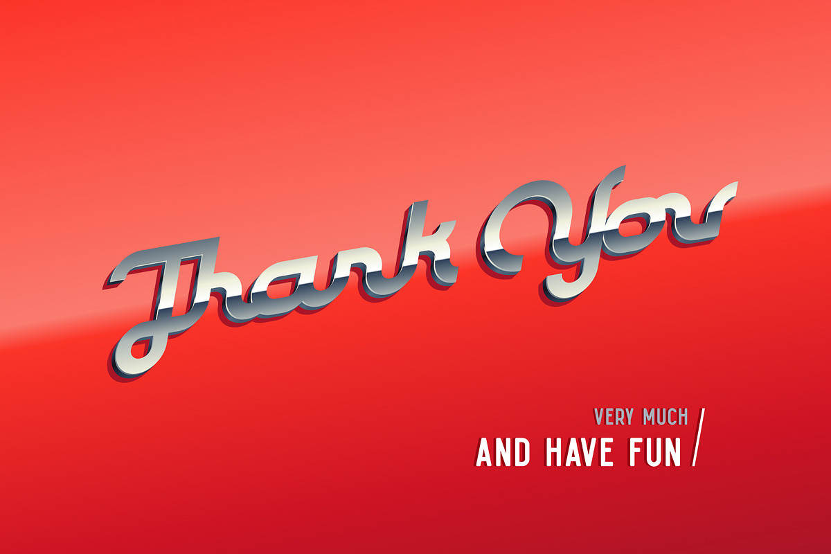 Frantic font & style preview 6