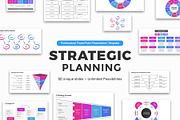 Strategic Planning PowerPoint Slides, a Presentation Template by SlideOne (Thumbnail 1 of 7)
