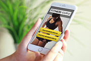 iPhone Device Mockup (PSD), an iPhone Mockup by betterlifeblog (Thumbnail 1 of 6)