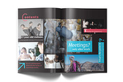 Lifestyle Magazine Template, a Magazine Template by TeddyGraphics (Thumbnail 3 of 19)