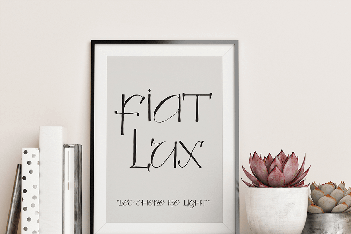 Fingerbreadth Font preview 4