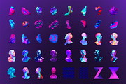 Pulse 287 PNG Elements + 30 Posters, an Object Graphic by Graphicdome (Thumbnail 13 of 27)