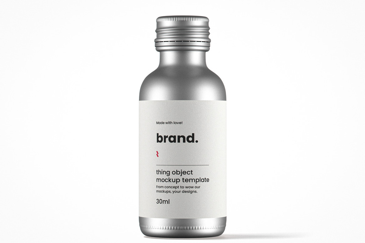 Boston Bottle Mockup Pack, a Packaging Mockup by Designer Dude (Photo 4 of 6)