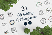 Wedding Monograms, a Graphic by wulano (Thumbnail 1 of 6)