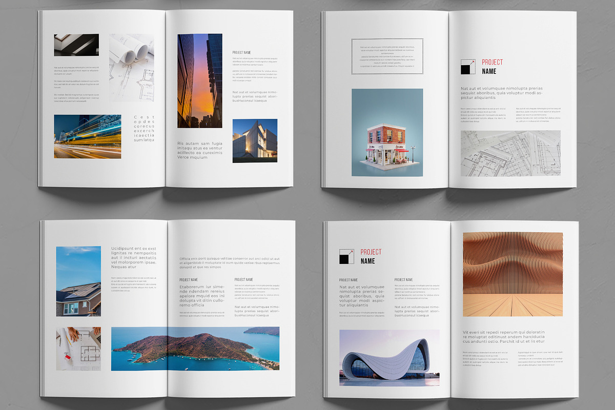 Architecture Portfolio Magazine, a Magazine Template by MightyDesign (Photo 3 of 6)