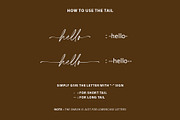Gaterwell - Modern Chic Calligraphy, a Script Font by Myn Type (Thumbnail 11 of 13)