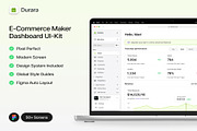 Durara - E-Commerce Maker Dashboard, an UI Kit Template by Creative Perspective (Thumbnail 1 of 8)