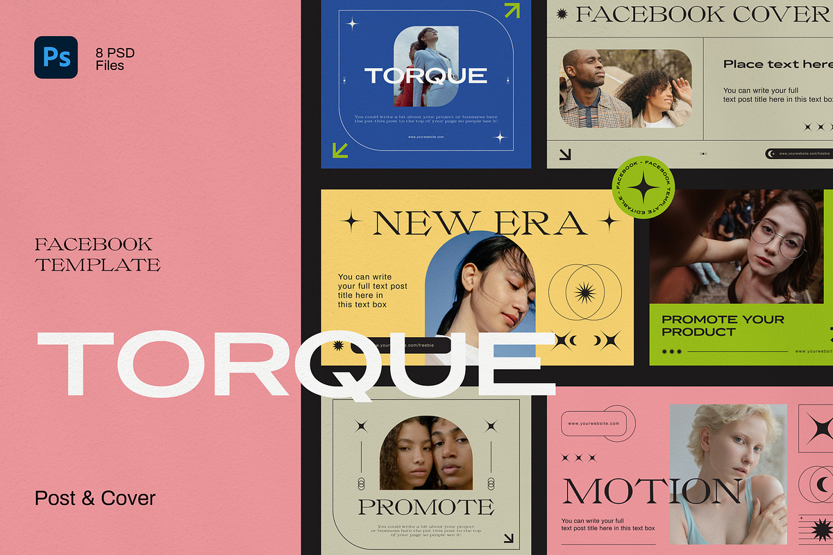 Torque - Facebook Post & Cover, a Social Media Template by Temptackle (Photo 1 of 5)