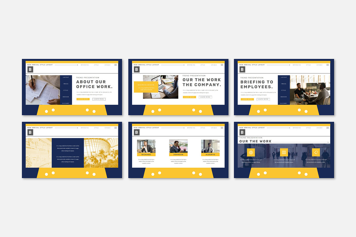 KASHET Keynote Template, a Presentation Template by GridlineType (Photo 6 of 9)