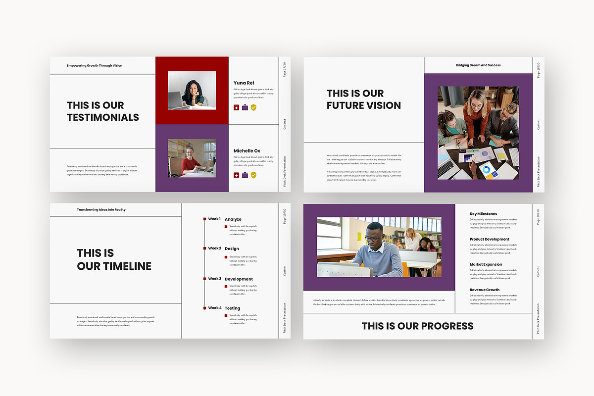 Famos : Pitch Deck Google Slides, a Presentation Template by Punkl Camp (Photo 4 of 16)